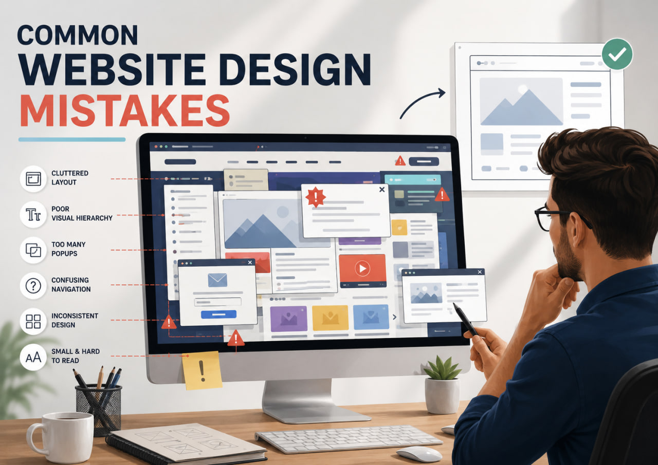 Common Website Design Mistakes